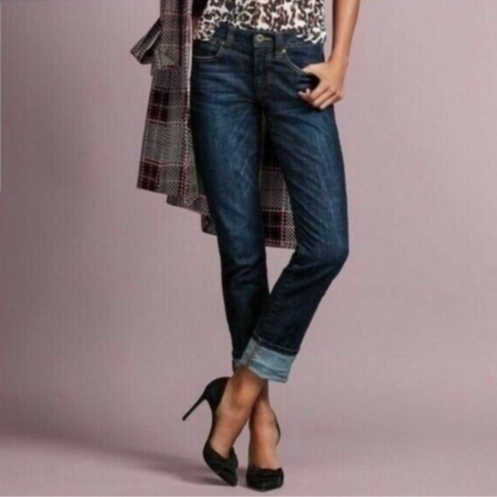 CAbi Jeans Style #334 Lou Lou Straight Leg Size 4